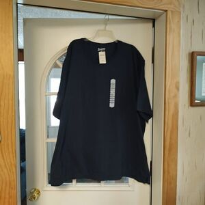 NWT Duluth Trading Navy Blue Longtail Relaxed Fit Short Sleeve T-Shirt Men's 3XL